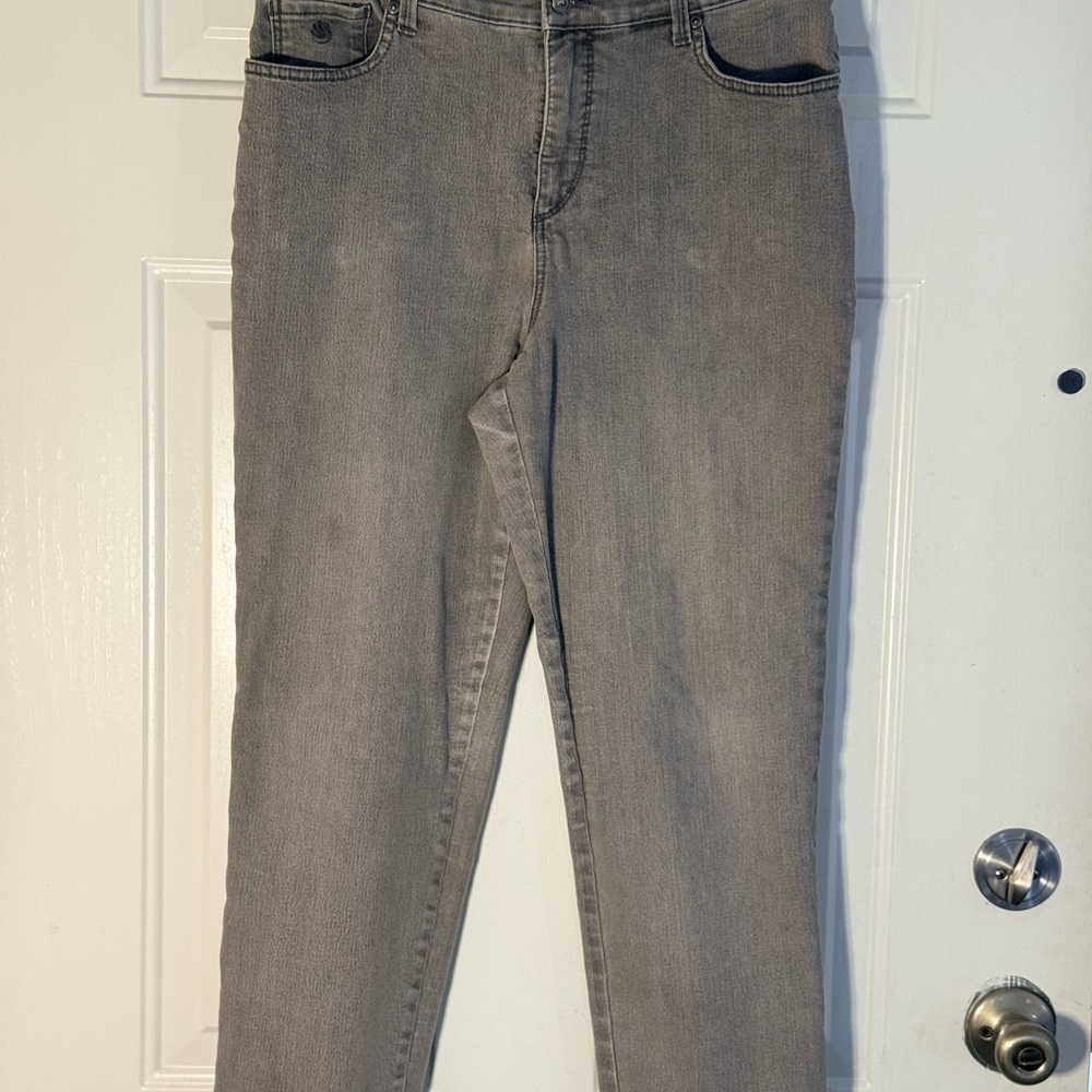 Gloria Vanderbilt Women’s Slim Gray Jeans